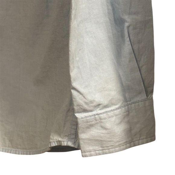 Vineyard Vines Boy’s Whale Logo Blue Long Sleeve Button-Up Shirt L - Picture 3 of 13